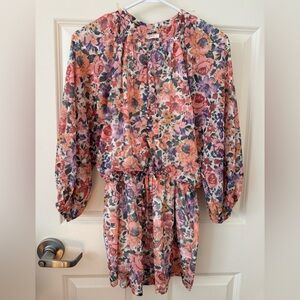 ShowPo floral romper long sleeve size 2